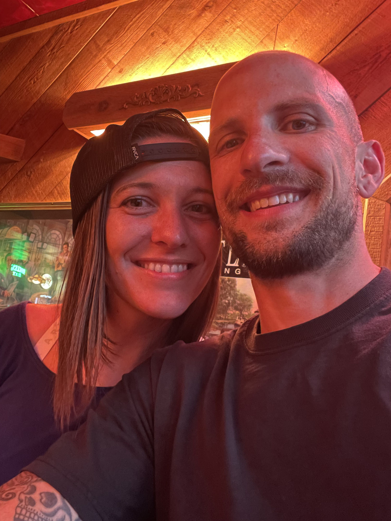 Couple smiling placeholder